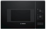 Bosch Serie 4 BFL520MB0 mikrobølgeovn Sort Solo mikroovn Indbygget 20 L 800 W