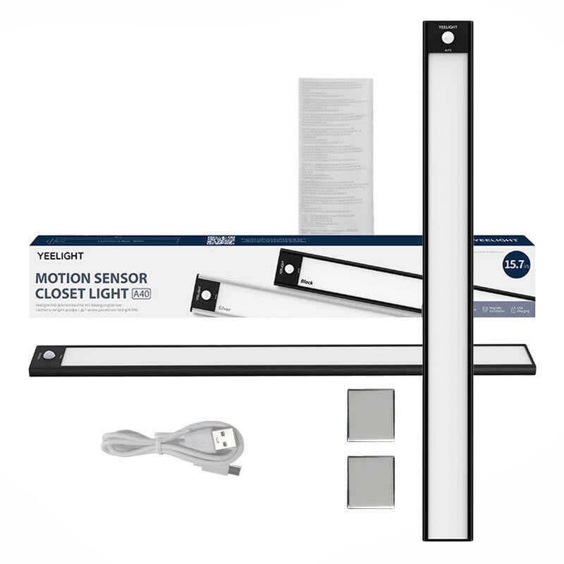 Yeelight Closet Sensor Light 40cm - sort 4000 K