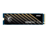 MSI SPATIUM M452 PCIE 4.0 NVME M.2 1TB intern solid state drev PCI Express 4.0 3D NAND