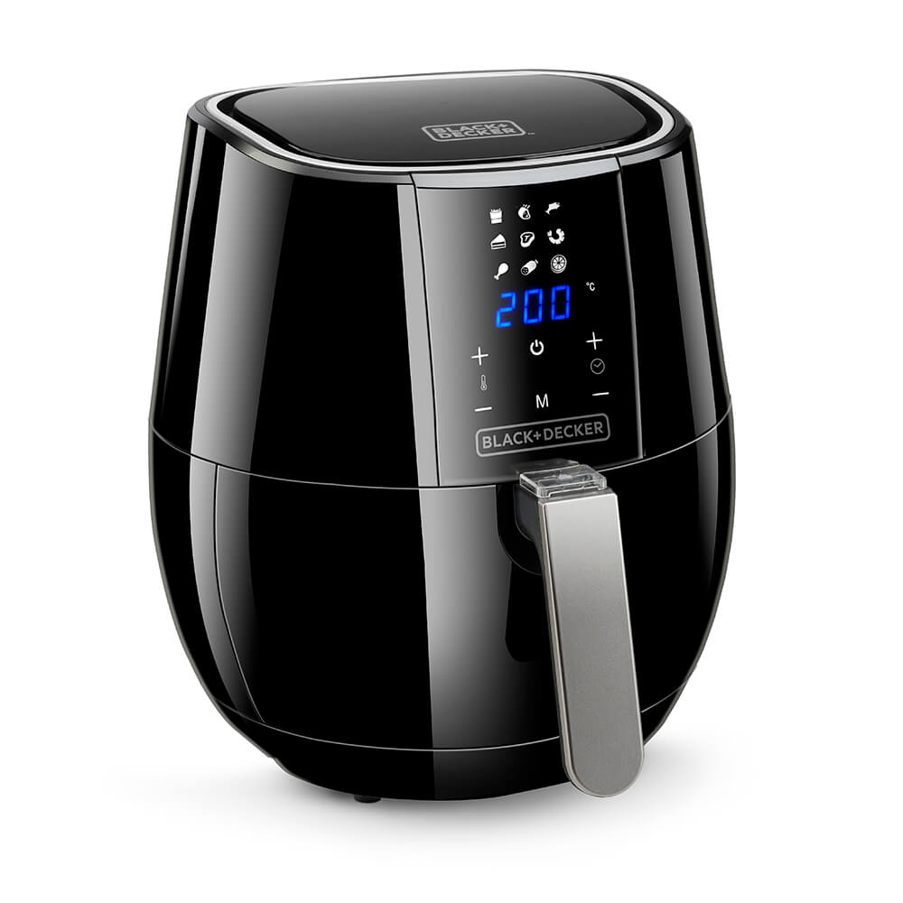 Black+Decker Airfryer Digital Control 3,5 L Black