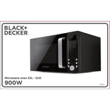 Black+Decker Mikroovn Digital 23 L 900 W Sort