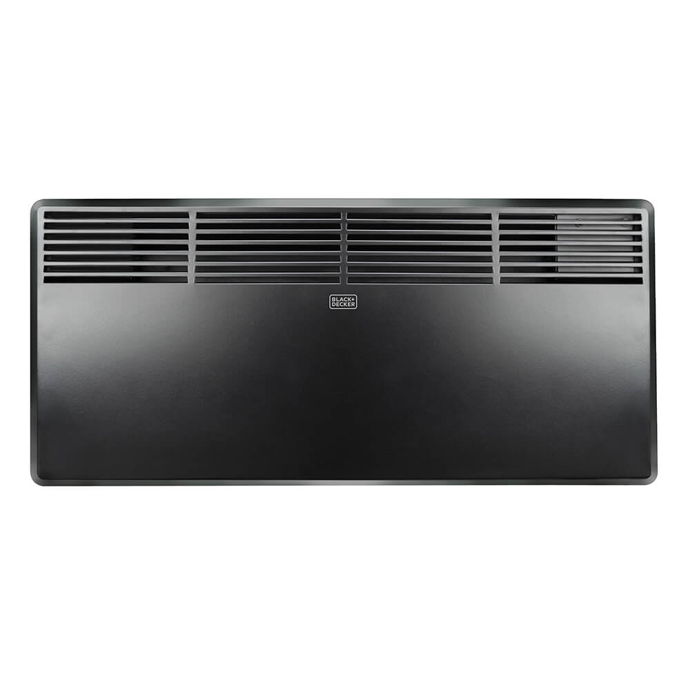 Black+Decker Wall Panel Heater 1800 W Black