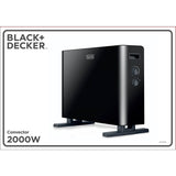 Black+Decker Convector Heater 2000 W Black