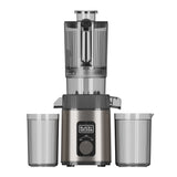 Black+Decker Slow Juicer 1400 W Stainless Steel