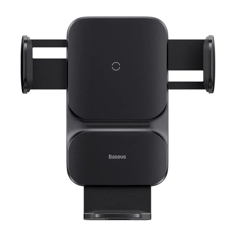 Baseus Wisdom Trådløs opladning Luftventil Elektrisk Bil Telefonholder (sort)