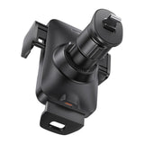 Baseus Wisdom Trådløs opladning Luftventil Elektrisk Bil Telefonholder (sort)