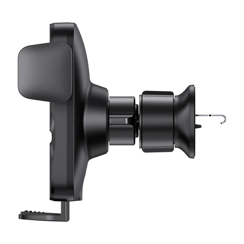 Baseus Wisdom Trådløs opladning Luftventil Elektrisk Bil Telefonholder (sort)