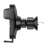 Baseus Wisdom Trådløs opladning Luftventil Elektrisk Bil Telefonholder (sort)