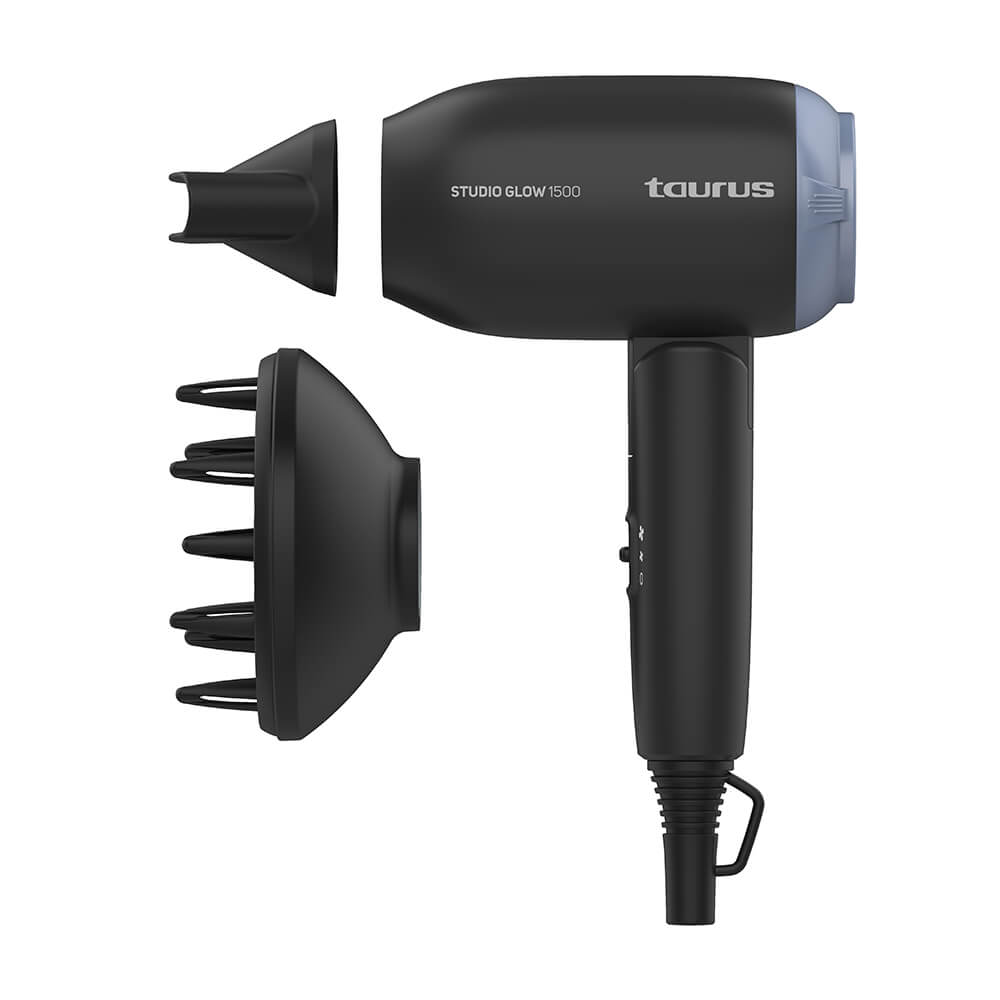 Taurus Hair Dryer 1400 W Studio Glow 1500 Black