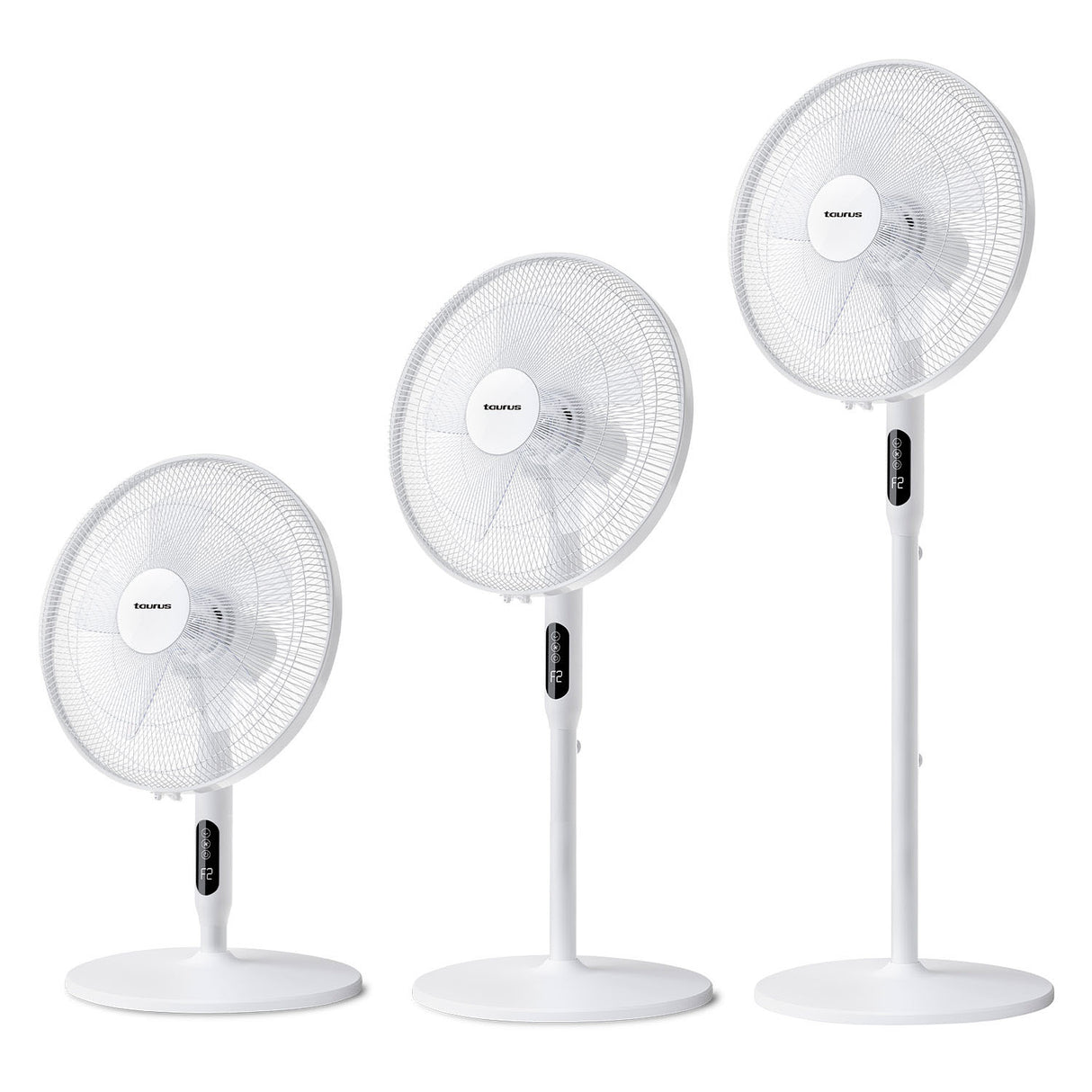 Taurus Fan 40cm 3 In 1 Ice Brise White