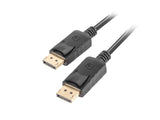 Lanberg CA-DPDP-10CC-0030-BK DisplayPort kabel 3 m Sort