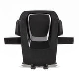 Teleskopisk bilmontering Telefonholder Dashboard eller forrude for sort