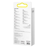 3in1 USB-kabel Baseus Flash-serie, USB-C + micro USB + Lightning, 100W, 1,2m (sort)