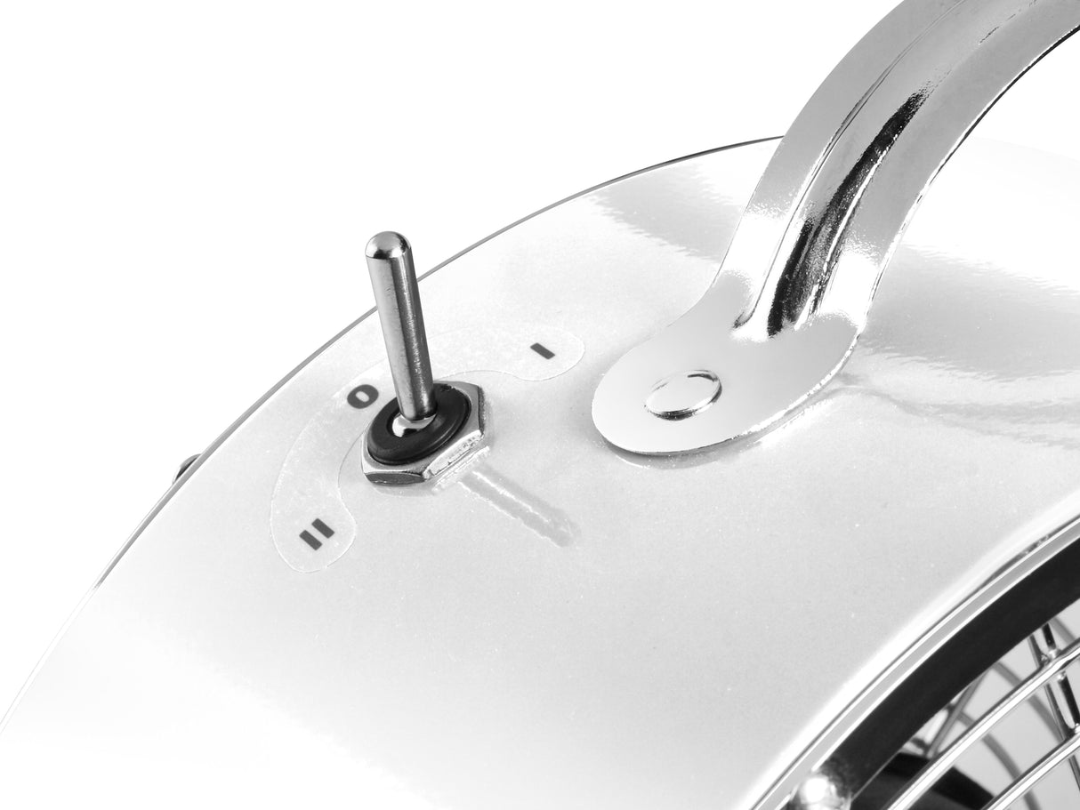 Tristar VE-5967 ventilator Sølv, Hvid