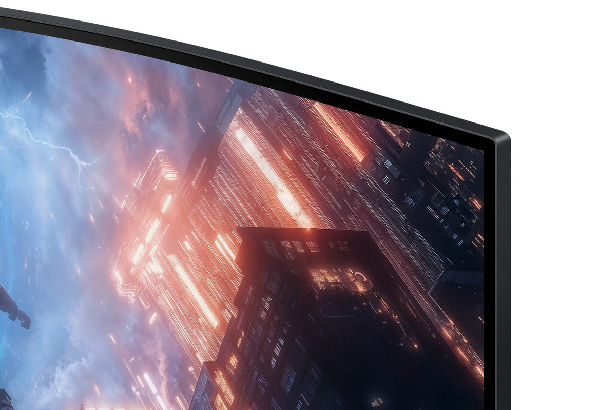 Samsung G91F computerskærm 124,5 cm (49") 5120 x 1440 pixel Dual QHD LCD Sort