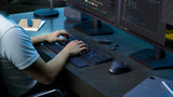 Logitech MX Keys S Combo tastatur Mus inkluderet Kontor Bluetooth Nordisk Grafit