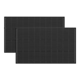Fotovoltaiske panelsæt 2x EcoFlow 100W (rigid struktur)