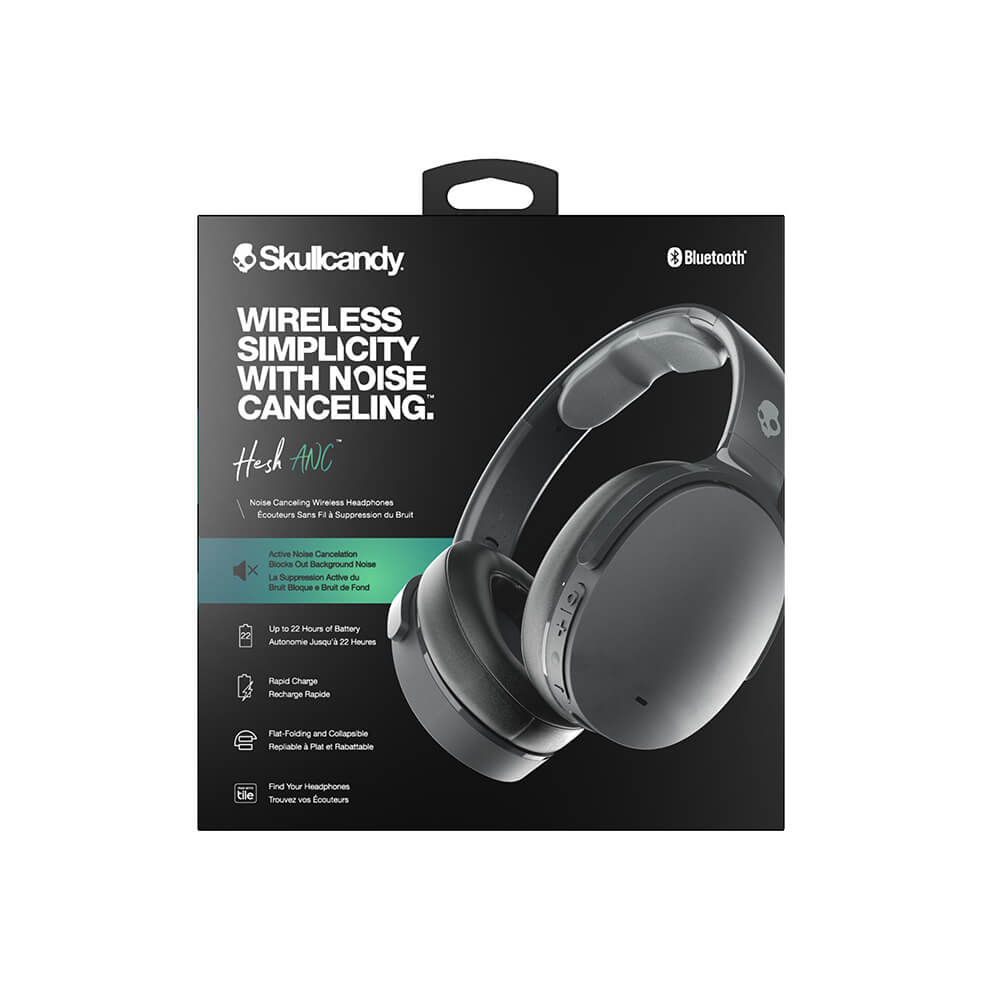 Skullcandy Hovedtelefon Hesh Anc Over Ear Trådløs Sort