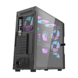 Darkflash DK431 Mesh computer case (sort) + 4 ARGB fans