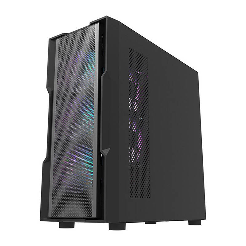 Darkflash DK431 Mesh computer case (sort) + 4 ARGB fans