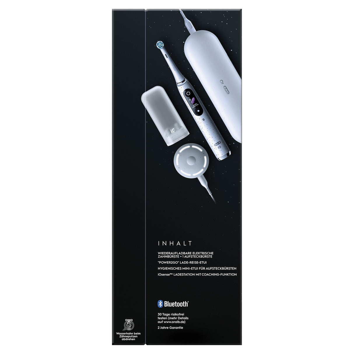 Oral-B iO Series 10 Voksen Roterende, pulserende tandbørste Hvid