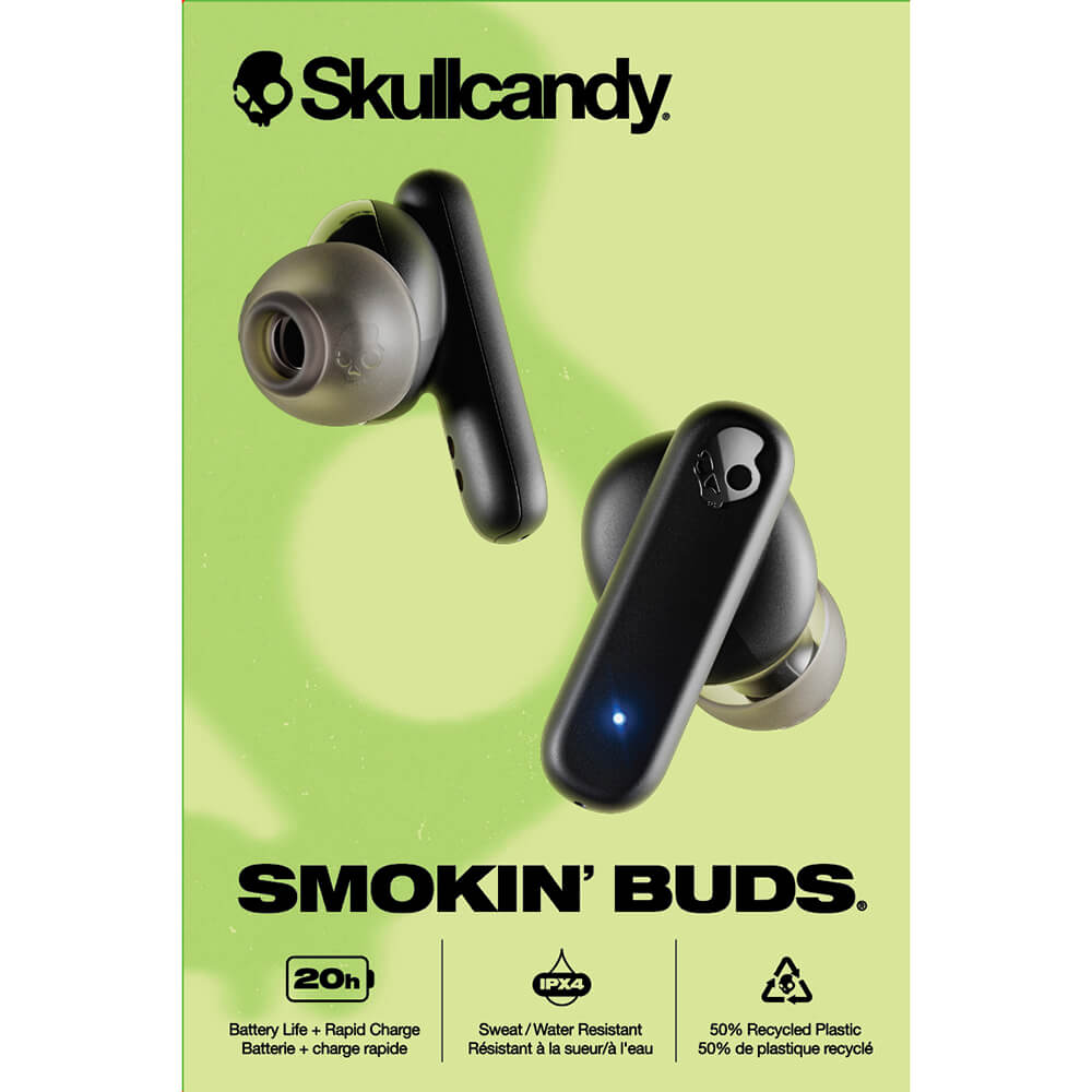 Skullcandy Headphone Smokin Buds True Wireless In Ear Black