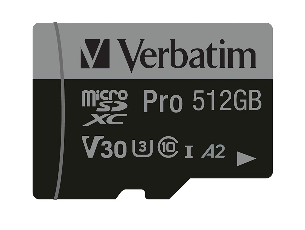 Verbatim 47046 hukommelseskort 512 GB MicroSDXC UHS-I Klasse 10