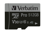 Verbatim 47046 hukommelseskort 512 GB MicroSDXC UHS-I Klasse 10