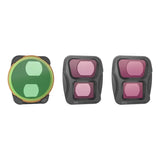 Sæt af 3 Sunnylife A3-FI685-filtre med justerbar CPL, CPL+ND8+ND1