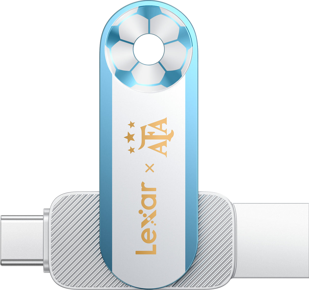 Lexar D500 USB-nøgle 128 GB USB Type-C/USB Type-A 3.2 Gen 1 (3.1 Gen 1) Flerfarvet