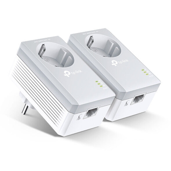 TP-Link TL-PA4010P KIT V5 Power Line netværksadapter 600 Mbit/s Ethernet LAN Hvid 2 stk