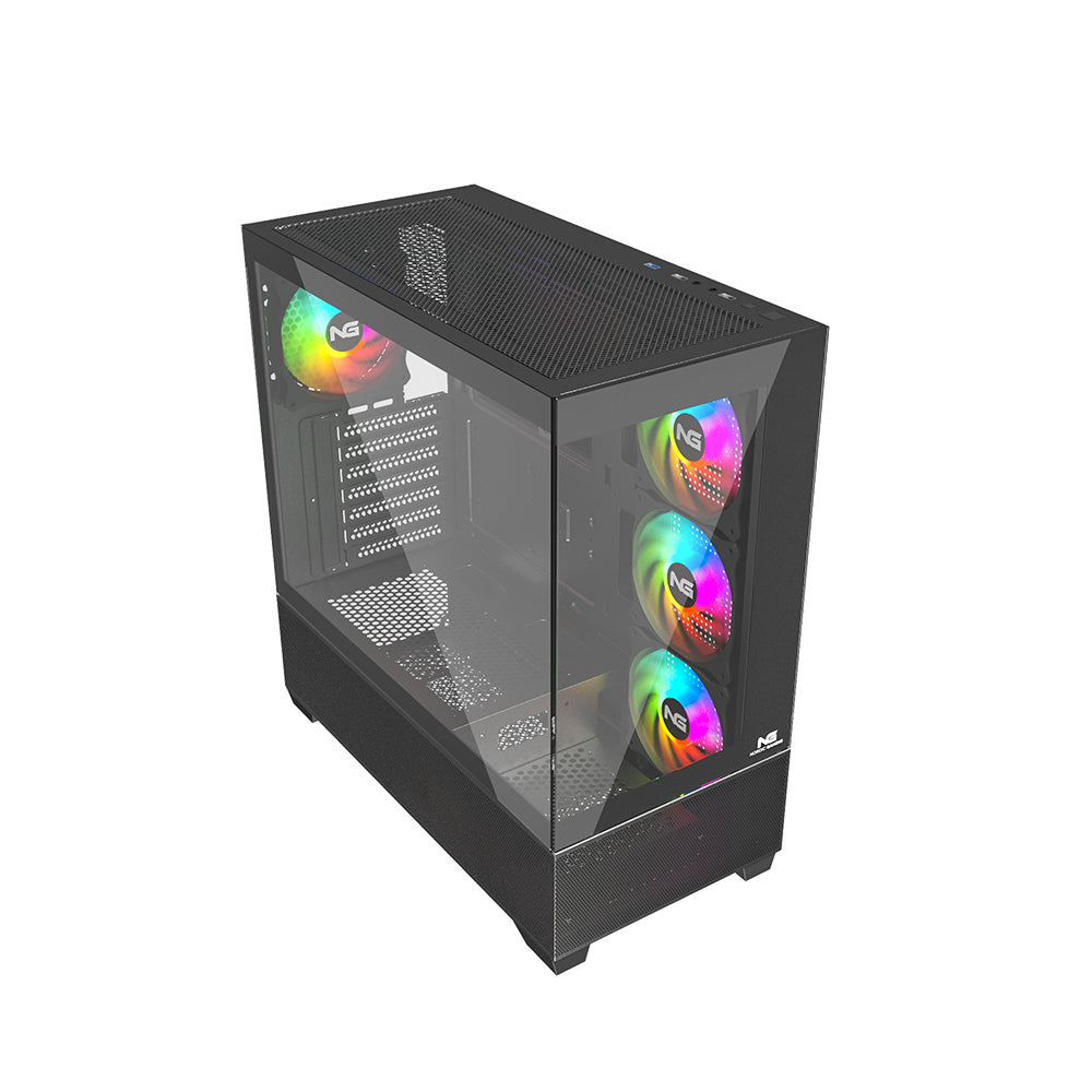 Nordic Gaming Hugin RGB Tower ATX Sort