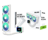 Asrock Challenger 360 Digital ARGB kølesystem 1-pack Hvid 120 mm