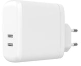 Gear 665128 oplader til mobil enhed Smartphone Hvid Vekselstrøm Indendørs