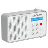 Kenwood CR-M25DAB-W Portable DAB+ radio m/ Bluetooth og indbygget batteri - hvid