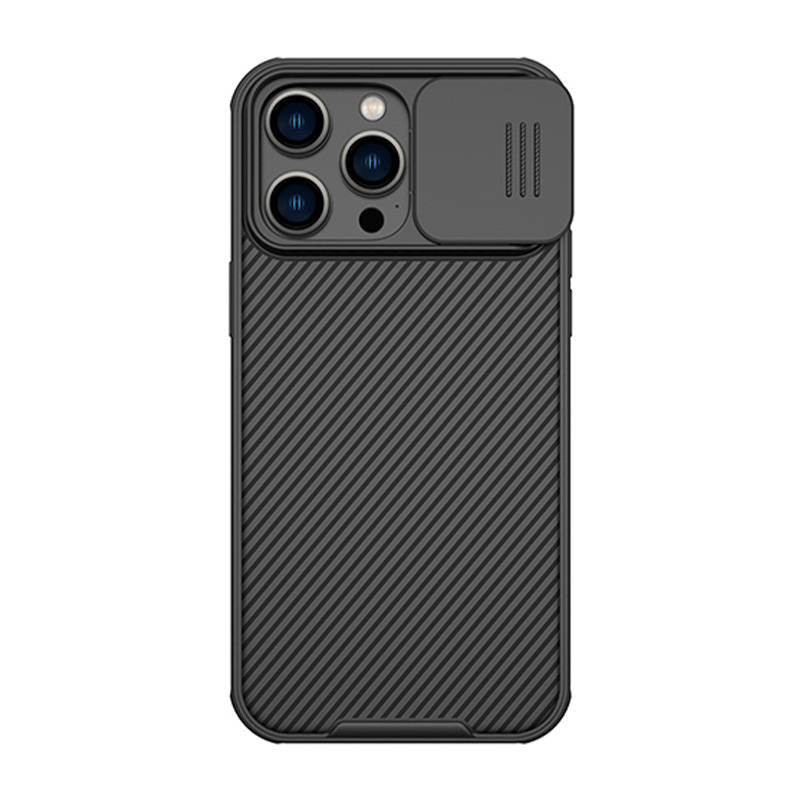 Case Nillkin CamShield Pro til Apple iPhone 14 Pro Max (Sort)