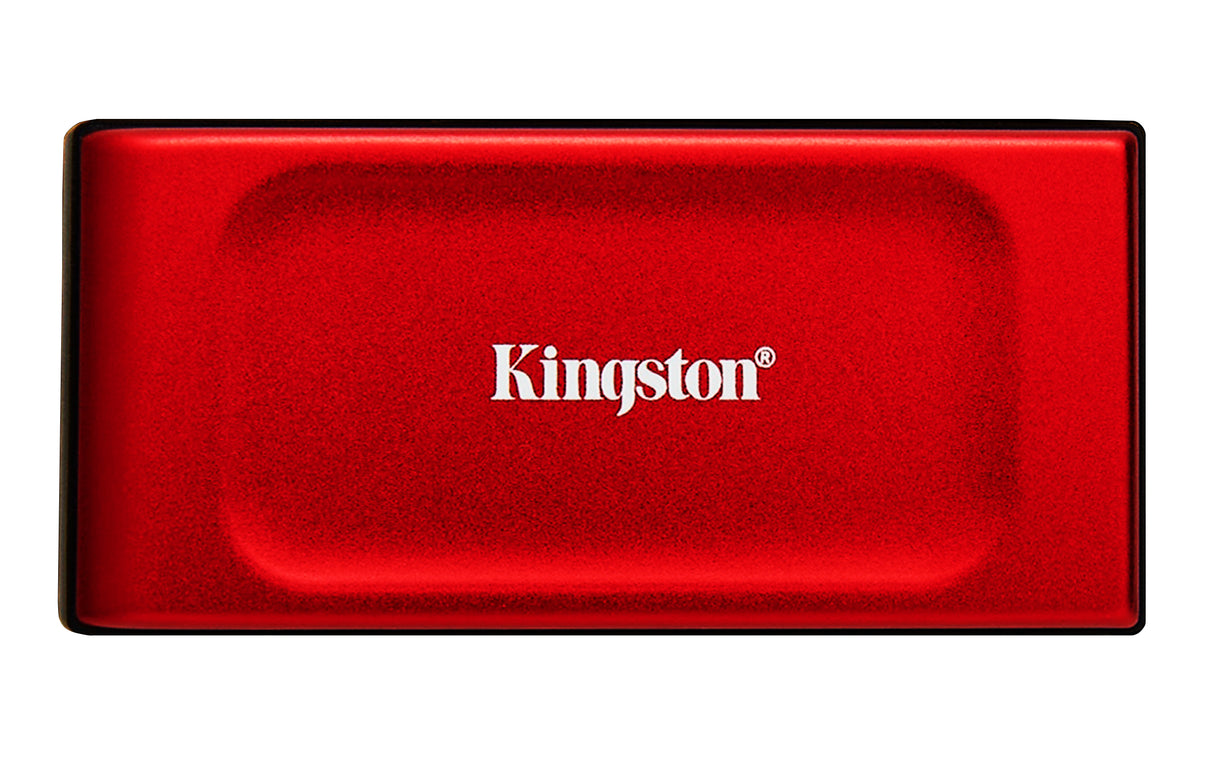Kingston Technology 1 TB XS1000 Red External USB 3.2 Gen 2 – Bærbart SSD-drev