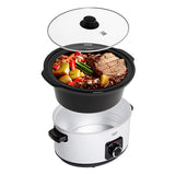 Adler AD 6413W gryde 5,8 L 290 W Hvid, Sort