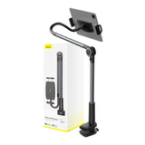 Roterende clipholder til telefon / tablet Baseus Otaku Life Rotary Pro (grå)