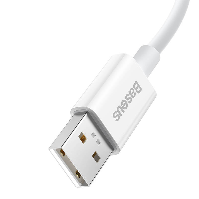 Baseus Superior-serien Kabel USB til USB-C, 65W, PD, 1m (hvid)