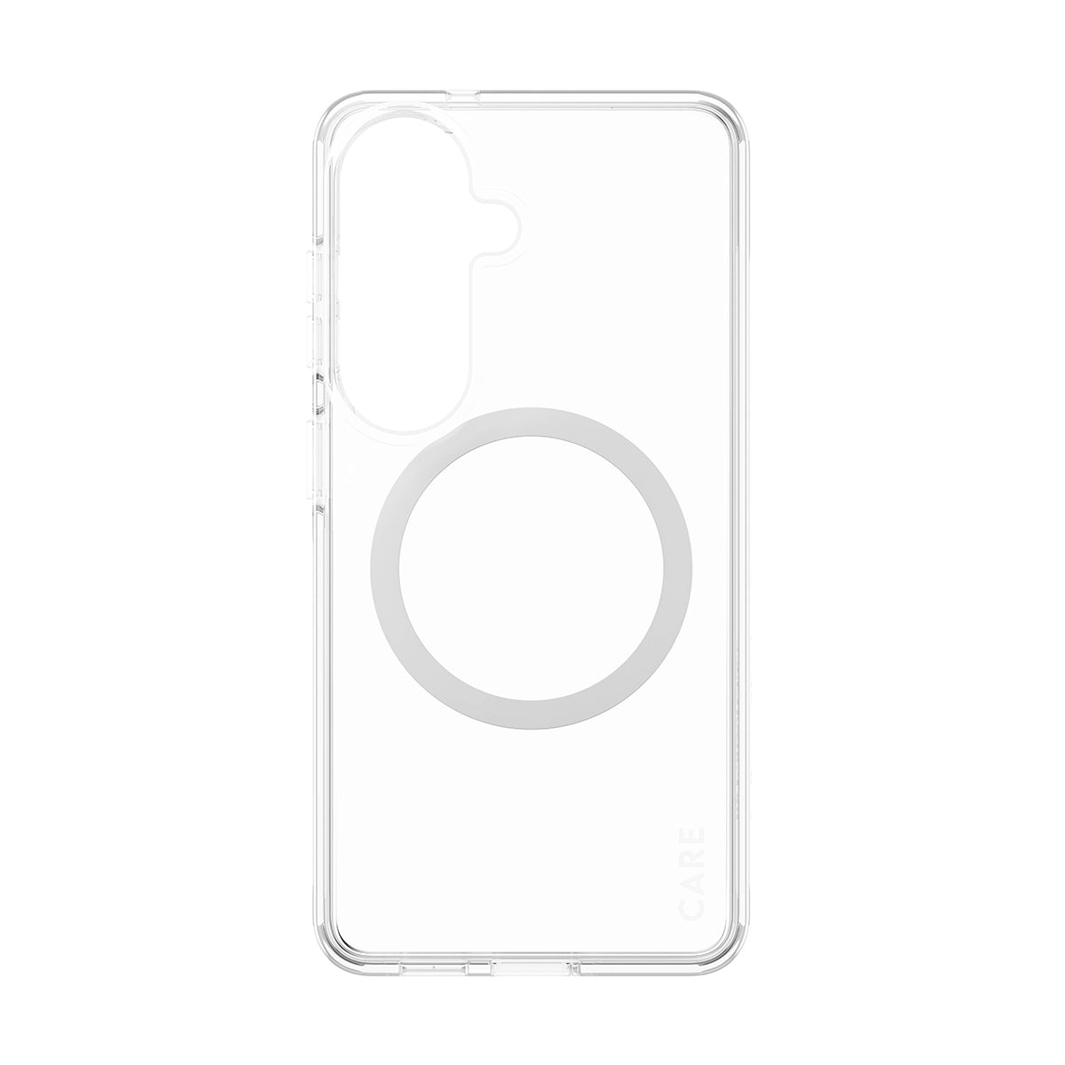 CARE by PanzerGlass Urban Explorer Case Transparent w. White Qi Samsung Galaxy S26