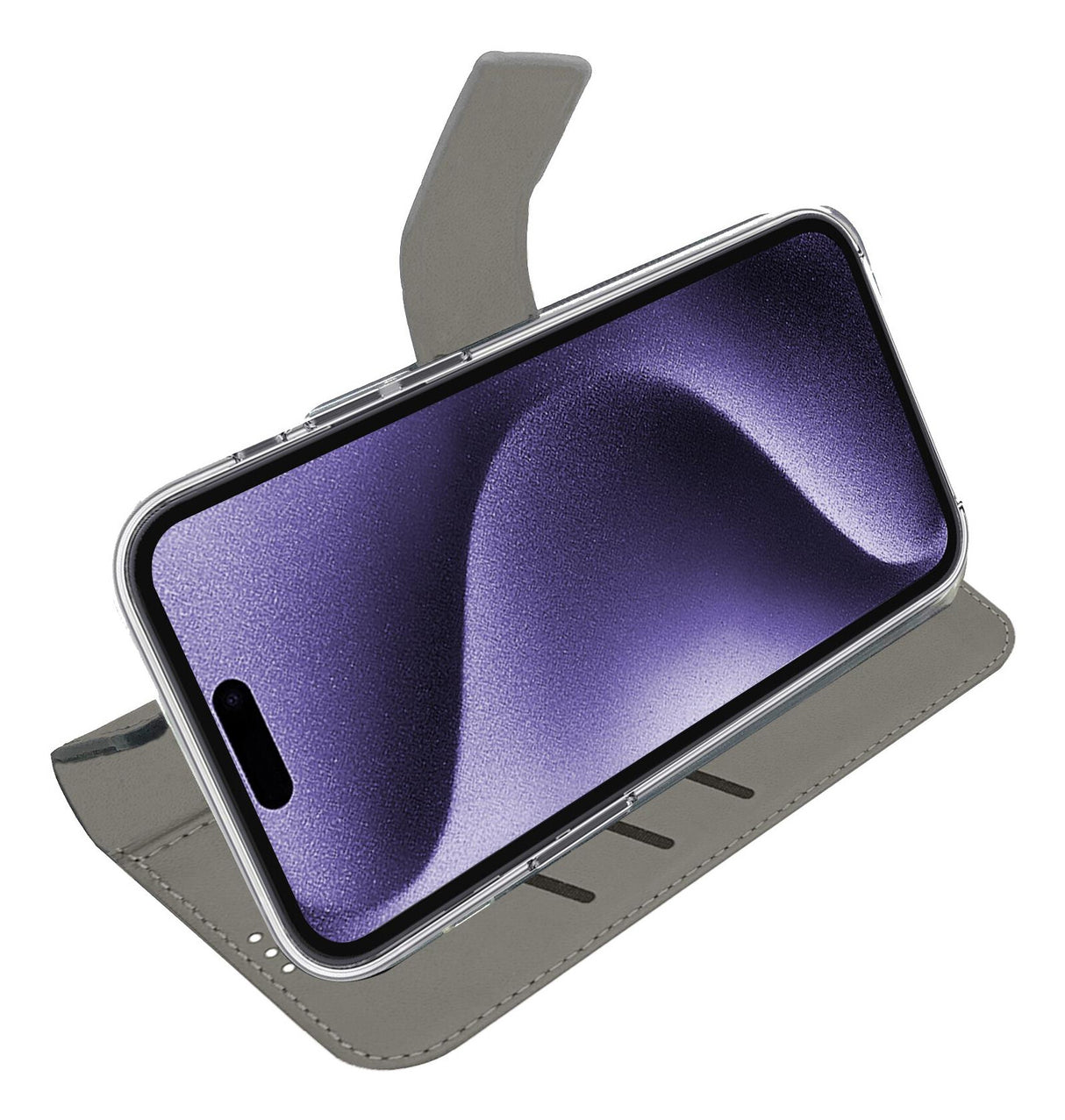 Celly WALLY1081 mobiltelefon etui 17,5 cm (6.9") Tegnebogsetui Sort
