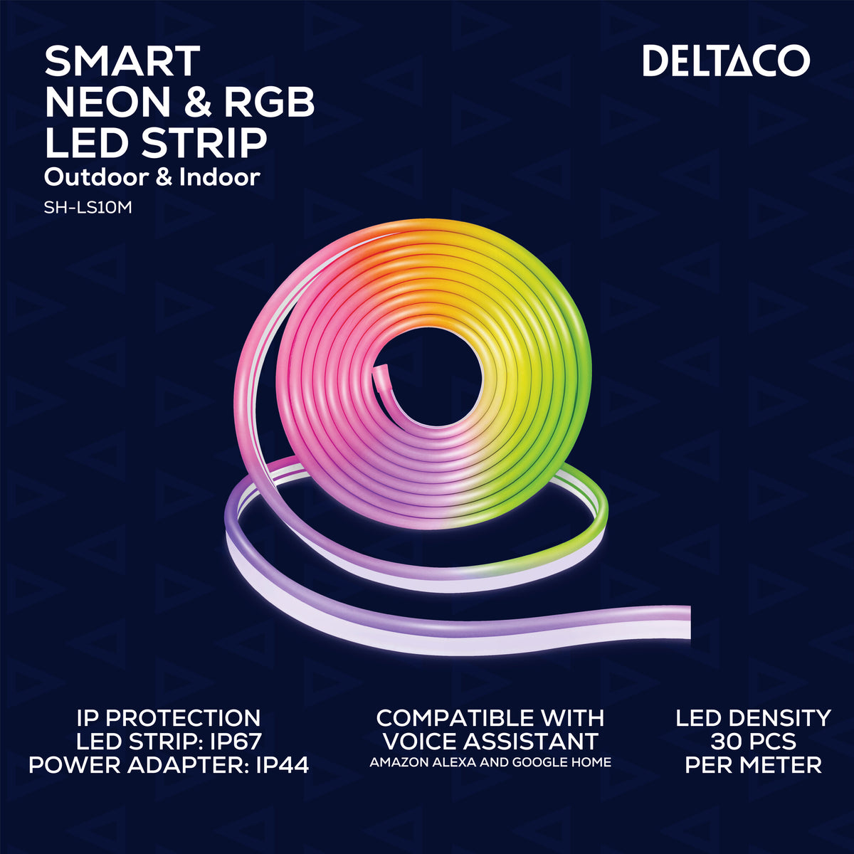 Deltaco SH-LSN5M led strips Universal stribelys 5000 mm