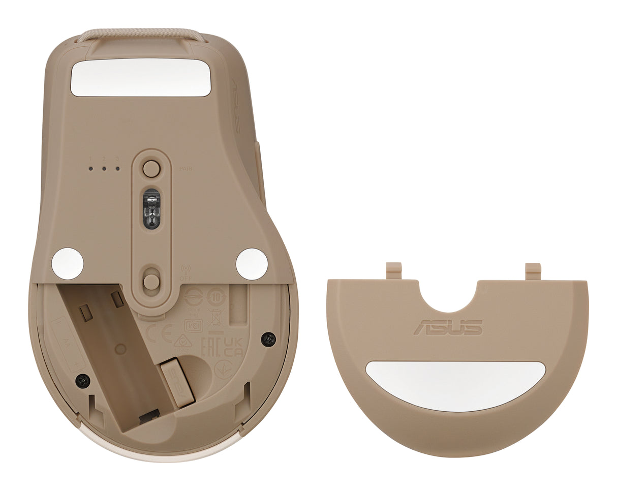 ASUS SmartO Mouse MD200 Silent Plus mus Kontor Ambidextrous RF trådløs + Bluetooth Optisk 4200 dpi