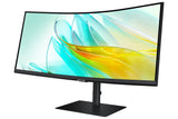 Samsung ViewFinity S6 S34C652UAU 34 3440 x 1440 (UltraWide) HDMI DisplayPort USB-C 100Hz  Dockingskærm