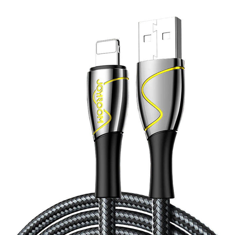 USB-kabel til Lightning Joyroom S-2030K6 2.4A 2m (sort)