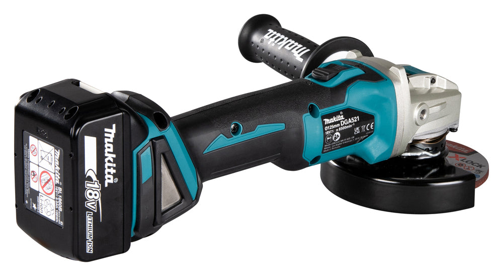 Makita DGA521ZX1 Vinkelsliber 18V