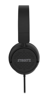 Streetz HC210-BLK hovedtelefoner/headset Ledningsført Opkald/musik USB Type-C Sort