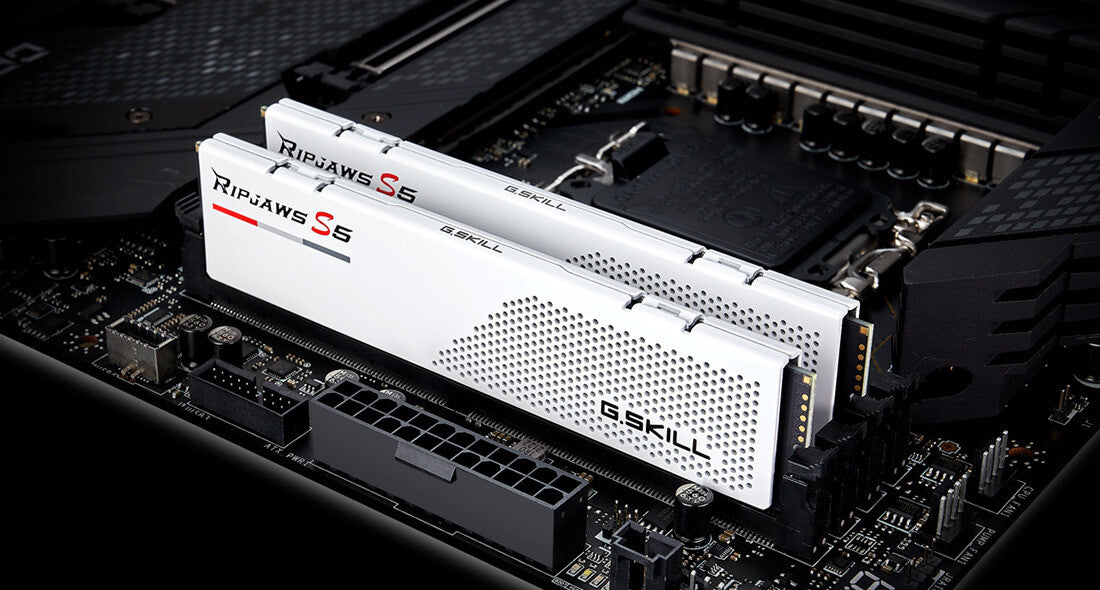 G.Skill Ripjaws S5 / F5-6000J3040F16GX2-RS5W hukommelsesmodul 32 GB 2 x 16 GB DDR5 4800 MT/s 288-pin DIMM