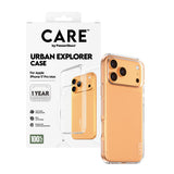 PanzerGlass CARE by ® Flagship Case Transparent Urban Explorer m. Klar Rahmen iPhone 17 Pro Max